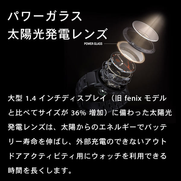 ガーミン GARMIN fenix6S Pro Dual Power 0100240921 ユニセックス