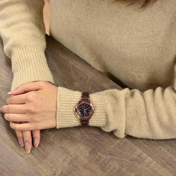 カシオ ベビーG BABY-G G-MS ジーミズ 電波 ソーラー オクタゴン MSG-W350CG-5AJF レディース