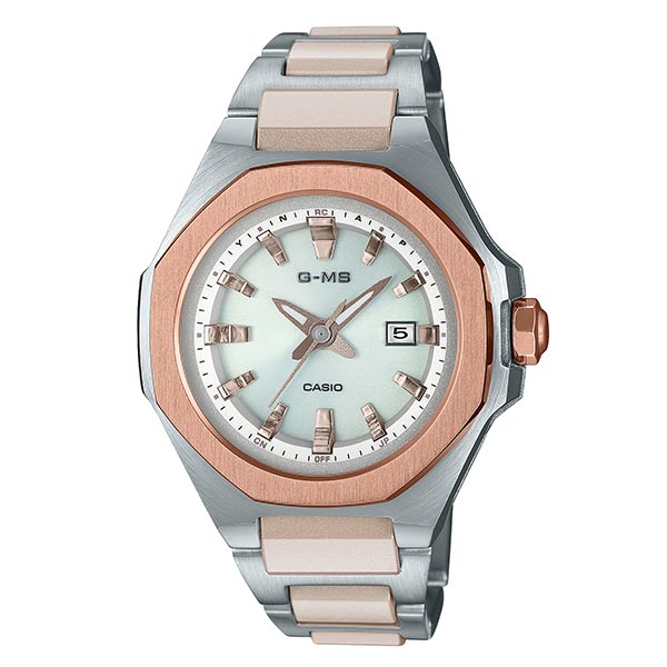 カシオ ベビーG BABY-G G-MS ジーミズ 電波 ソーラー オクタゴン MSG-W350CSG-7AJF レディース