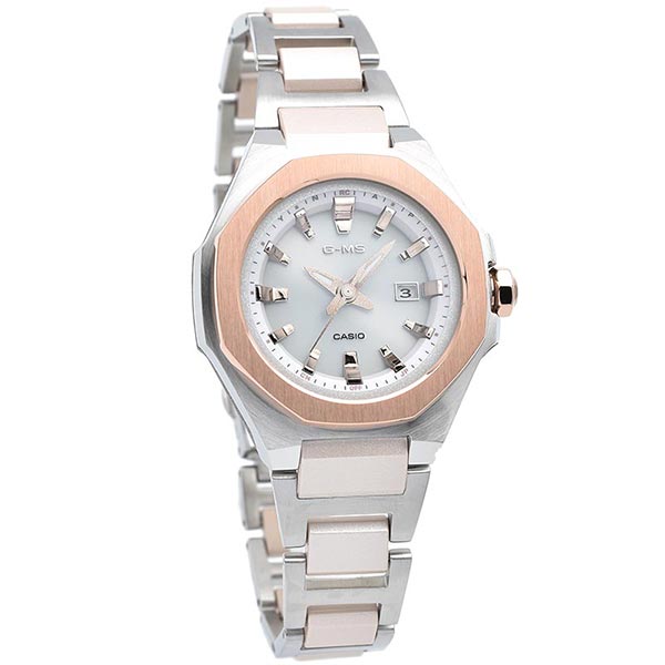 カシオ ベビーG BABY-G G-MS ジーミズ 電波 ソーラー オクタゴン MSG-W350CSG-7AJF レディース