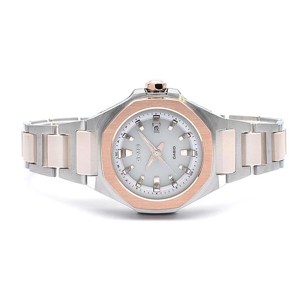 カシオ ベビーG BABY-G G-MS ジーミズ 電波 ソーラー オクタゴン MSG-W350CSG-7AJF レディース