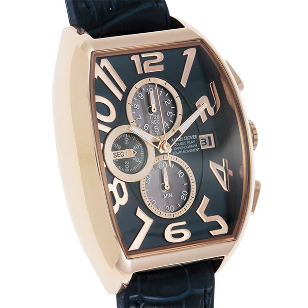 エンジェルクローバー AngelClover ダブルプレイソーラー DPS38PNV-NV メンズ