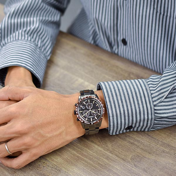 シチズンコレクション CITIZENCOLLECTION エコ・ドライブ クロノグラフ BL5495-72E メンズ