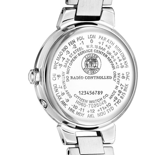 シチズン クロスシー XC エコ・ドライブ電波時計 ハッピーフライト ES9430-54L レディース