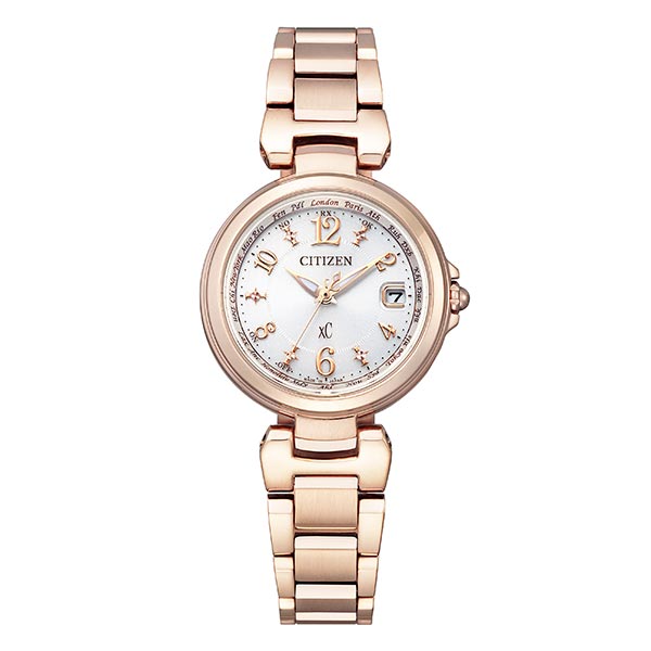 シチズン クロスシー XC エコ・ドライブ電波時計 ハッピーフライト EC1037-51A レディース