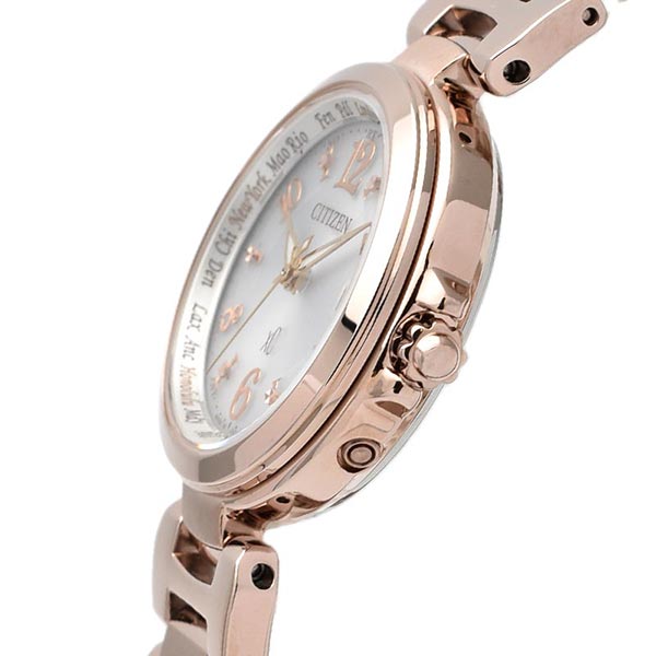 シチズン クロスシー XC エコ・ドライブ電波時計 ハッピーフライト EC1037-51A レディース