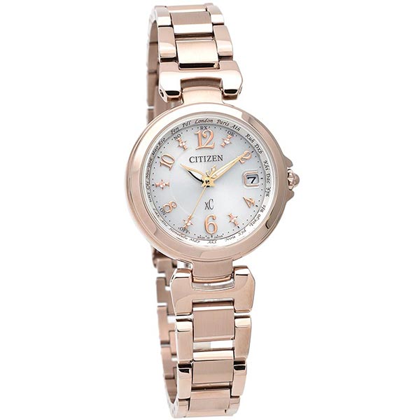 シチズン クロスシー XC エコ・ドライブ電波時計 ハッピーフライト EC1037-51A レディース