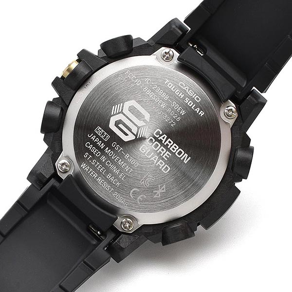 カシオ Gショック G-SHOCK G-STEEL ソーラー Bluetooth GST-B300B-1AJF メンズ