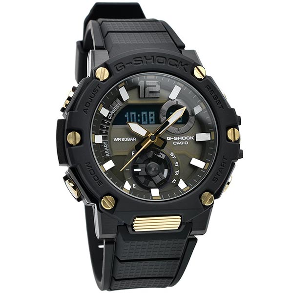 カシオ Gショック G-SHOCK G-STEEL ソーラー Bluetooth GST-B300B-1AJF メンズ