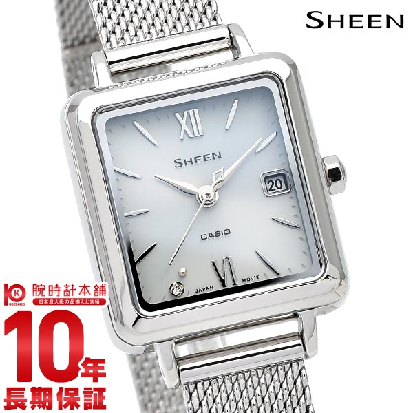 カシオ シーン SHEEN ソーラー SHS-D400M-7AJF レディース カシオ シーン SHEEN ソーラー SHS-D400M-7AJF レディース