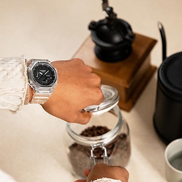 カシオ Gショック G-SHOCK スケルトンシリーズ GA-2100SKE-7AJF メンズ