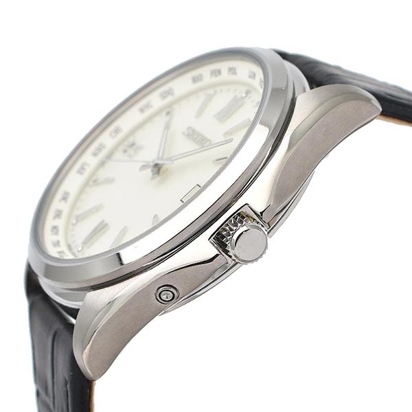 セイコーセレクション SEIKOSELECTION ワールドタイム ソーラー電波 チタン SBTM295 メンズ