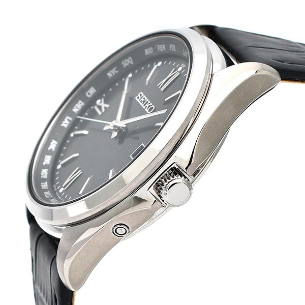 セイコーセレクション SEIKOSELECTION ワールドタイム ソーラー電波 チタン SBTM297 メンズ