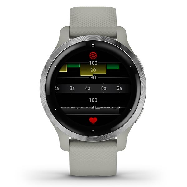 ガーミン GARMIN ヴェニュー 2S VENU2S Mist Gray Silver 010-02429-62 ユニセックス