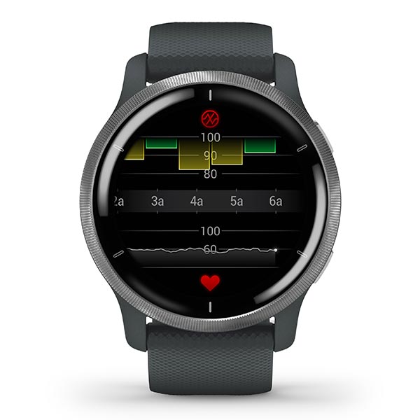 ガーミン GARMIN ヴェニュー 2 VENU2 Granite Blue Silver 010-02430-60 ユニセックス