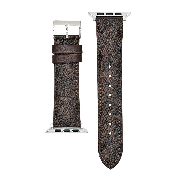 替えベルト コーチ COACH アップルウォッチ 42mm 44mm 14700043 メンズ