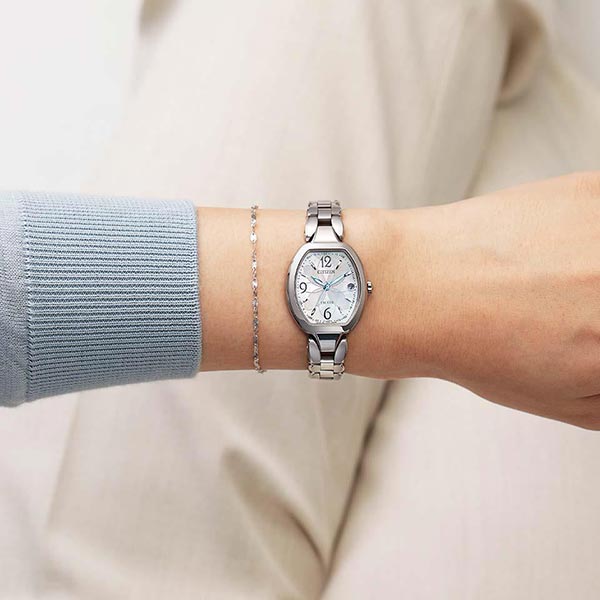 シチズン エクシード EXCEED Titania Happy Flight ES9480-56W レディース