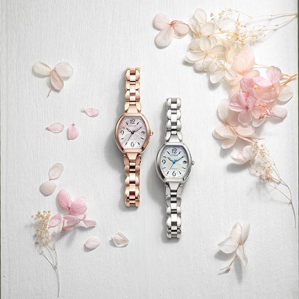 シチズン エクシード EXCEED Titania Happy Flight ES9482-51W レディース