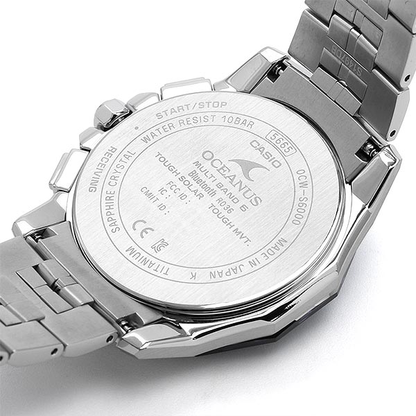 カシオ オシアナス OCEANUS Manta OCW-S6000-1AJF メンズ