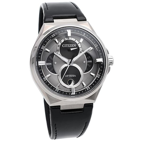 シチズン アテッサ ATTESA ACT Line トリプルカレンダー ムーンフェイズ BU0060-09H メンズ