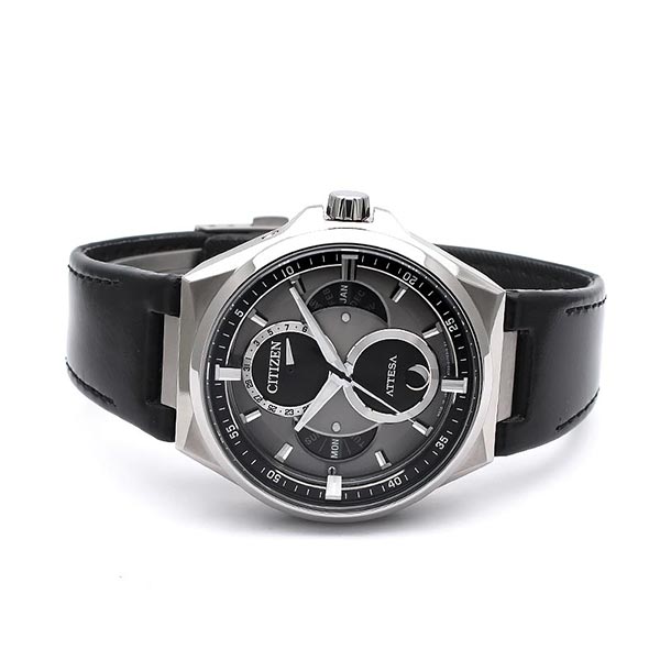 シチズン アテッサ ATTESA ACT Line トリプルカレンダー ムーンフェイズ BU0060-09H メンズ