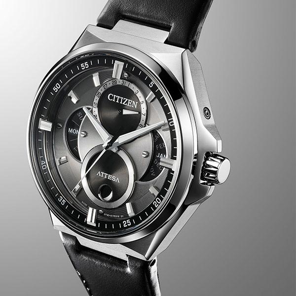 シチズン アテッサ ATTESA ACT Line トリプルカレンダー ムーンフェイズ BU0060-09H メンズ
