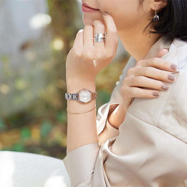 シチズン クロスシー XC basic collection Happy Flight ES9364-57W レディース