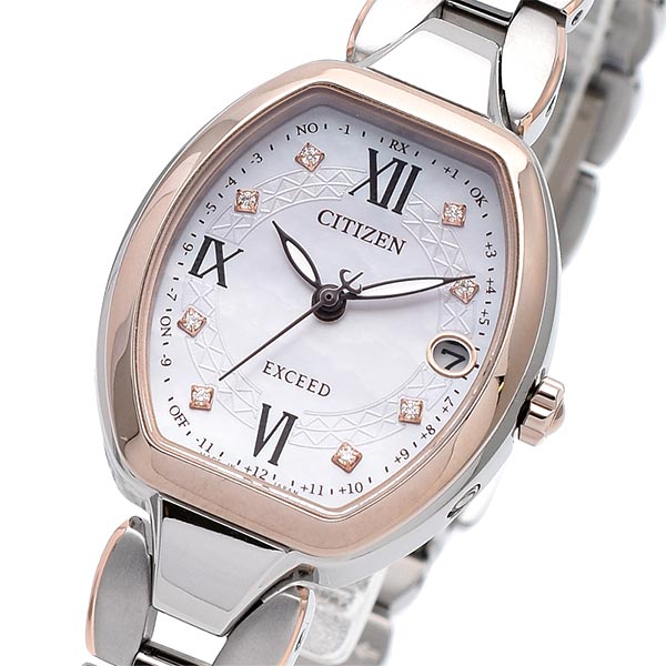 シチズン エクシード EXCEED Titania Happy Flight ES9484-55W レディース