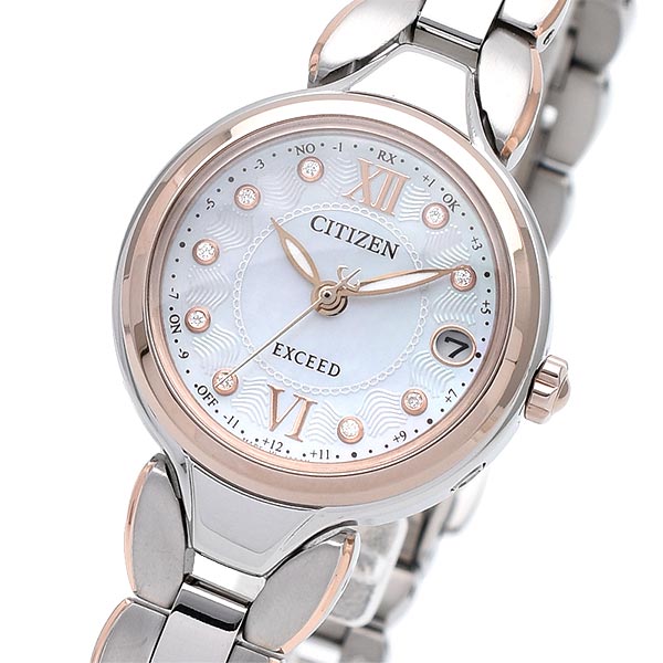 シチズン エクシード EXCEED Titania Happy Flight ES9474-67W レディース