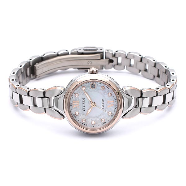 シチズン エクシード EXCEED Titania Happy Flight ES9474-67W レディース