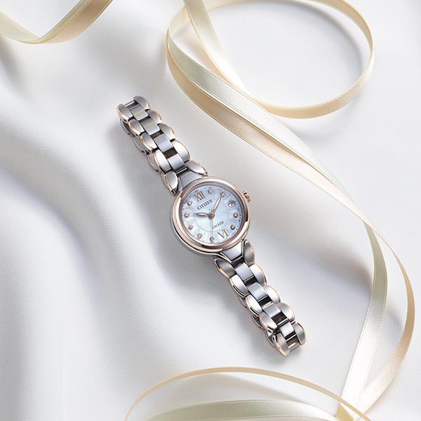 シチズン エクシード EXCEED Titania Happy Flight ES9474-67W レディース