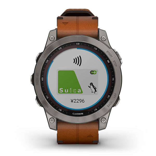 ガーミン GARMIN fenix 7 Sapphire DualPower Ti 010-02540-43 ユニセックス