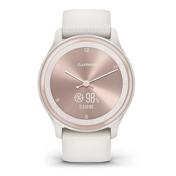ガーミン GARMIN vivomove Sport PeachGold/Ivory 010-02566-41 ユニセックス