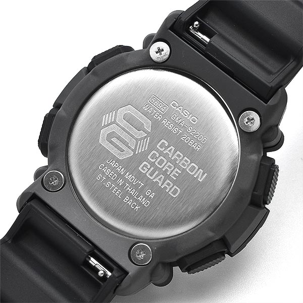 カシオ Gショック G-SHOCK GMA-S2200-1AJF メンズ