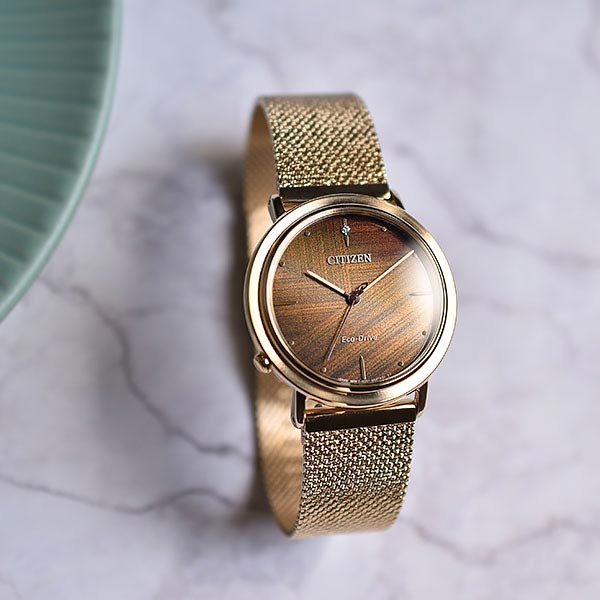 シチズン シチズンエル CITIZENL Ambiluna Collection アンビリュナ 「地」 EM1003-48X レディース