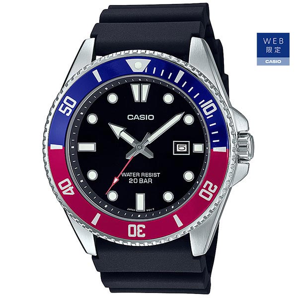 カシオ CASIO スタンダード WEB限定 MDV-107-1A3JF メンズ