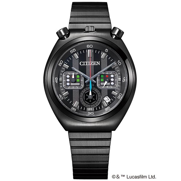 シチズン レコードレーベル RECORD LABEL ツノクロノ スター・ウォーズモデル 特定店限定モデル ダース・ベイダー 限定600本 AN3669-52E メンズ