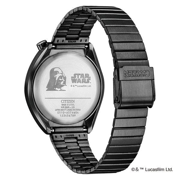 シチズン レコードレーベル RECORD LABEL ツノクロノ スター・ウォーズモデル 特定店限定モデル ダース・ベイダー 限定600本 AN3669-52E メンズ