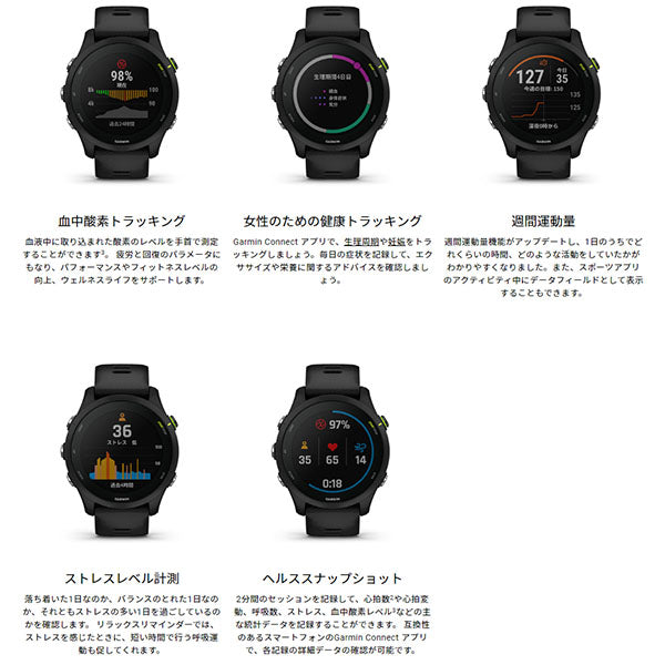 ガーミン GARMIN Forerunner 255 Music Whitestone 010-02641-57 ユニセックス