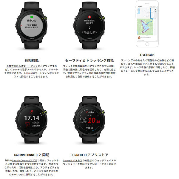 ガーミン GARMIN Forerunner 255 Music Whitestone 010-02641-57 ユニセックス