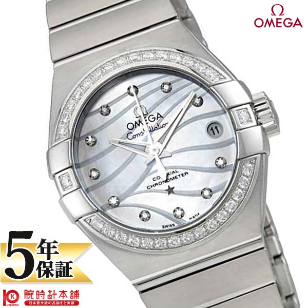 オメガ コンステレーション OMEGA コーアクシャル クロノメーター 27mm 123.15.27.20.55.002 レディース