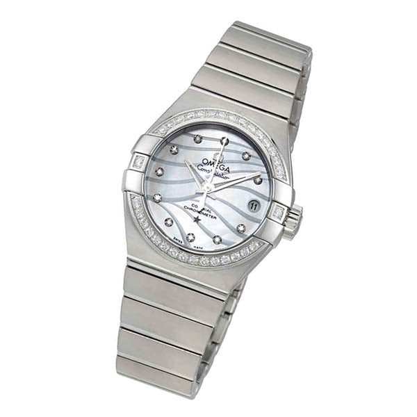 オメガ コンステレーション OMEGA コーアクシャル クロノメーター 27mm 123.15.27.20.55.002 レディース