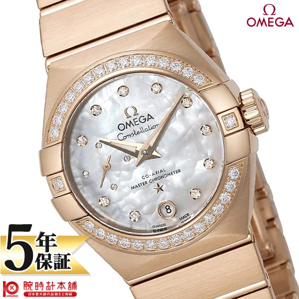 オメガ コンステレーション OMEGA コーアクシャル マスター クロノメーター スモールセコンド 27mm 127.55.27.20.55.001 レディース
