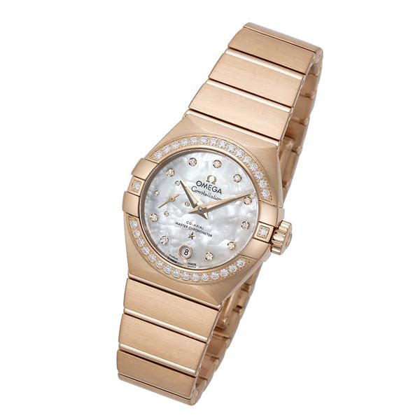 オメガ コンステレーション OMEGA コーアクシャル マスター クロノメーター スモールセコンド 27mm 127.55.27.20.55.001 レディース