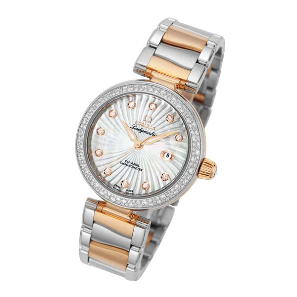 オメガ デビル OMEGA LADYMATIC コーアクシャル クロノメーター 34mm 425.25.34.20.55.001 レディース