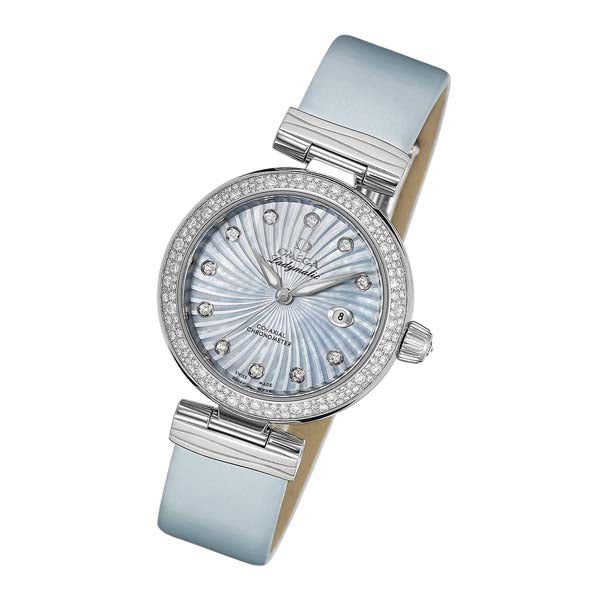 オメガ デビル OMEGA LADYMATIC コーアクシャル クロノメーター 34mm 425.37.34.20.57.002 レディース