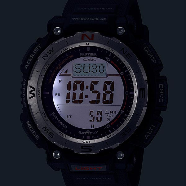カシオ プロトレック PROTRECK Climber Line 2層LCDDIGITAL PRW-3400-1JF メンズ