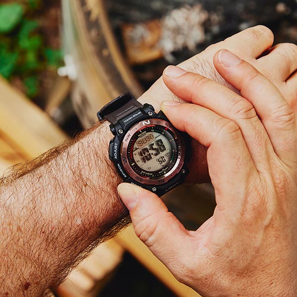 カシオ プロトレック PROTRECK Climber Line 2層LCDDIGITAL PRW-3400Y-5JF メンズ