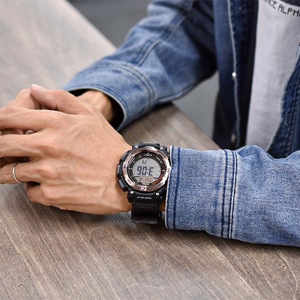 カシオ プロトレック PROTRECK Climber Line 2層LCDDIGITAL PRW-3400Y-5JF メンズ