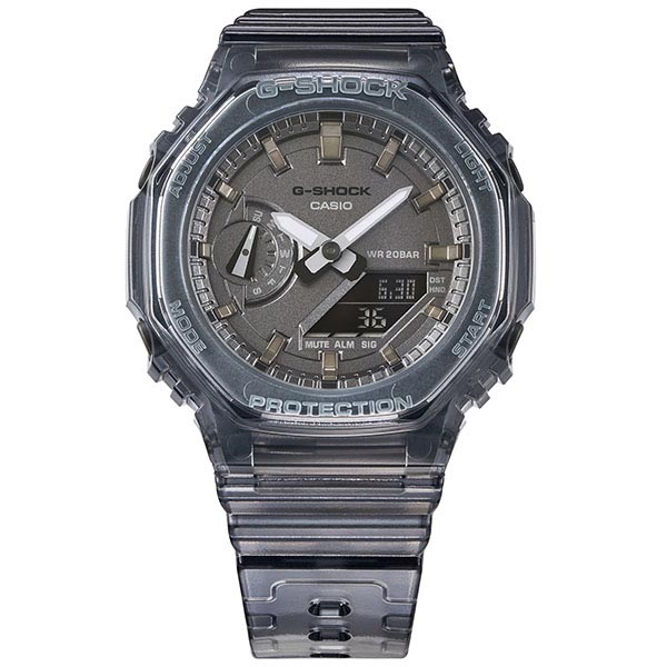 カシオ Gショック G-SHOCK Skeleton Metallic Dial GMA-S2100SK-1AJF メンズ